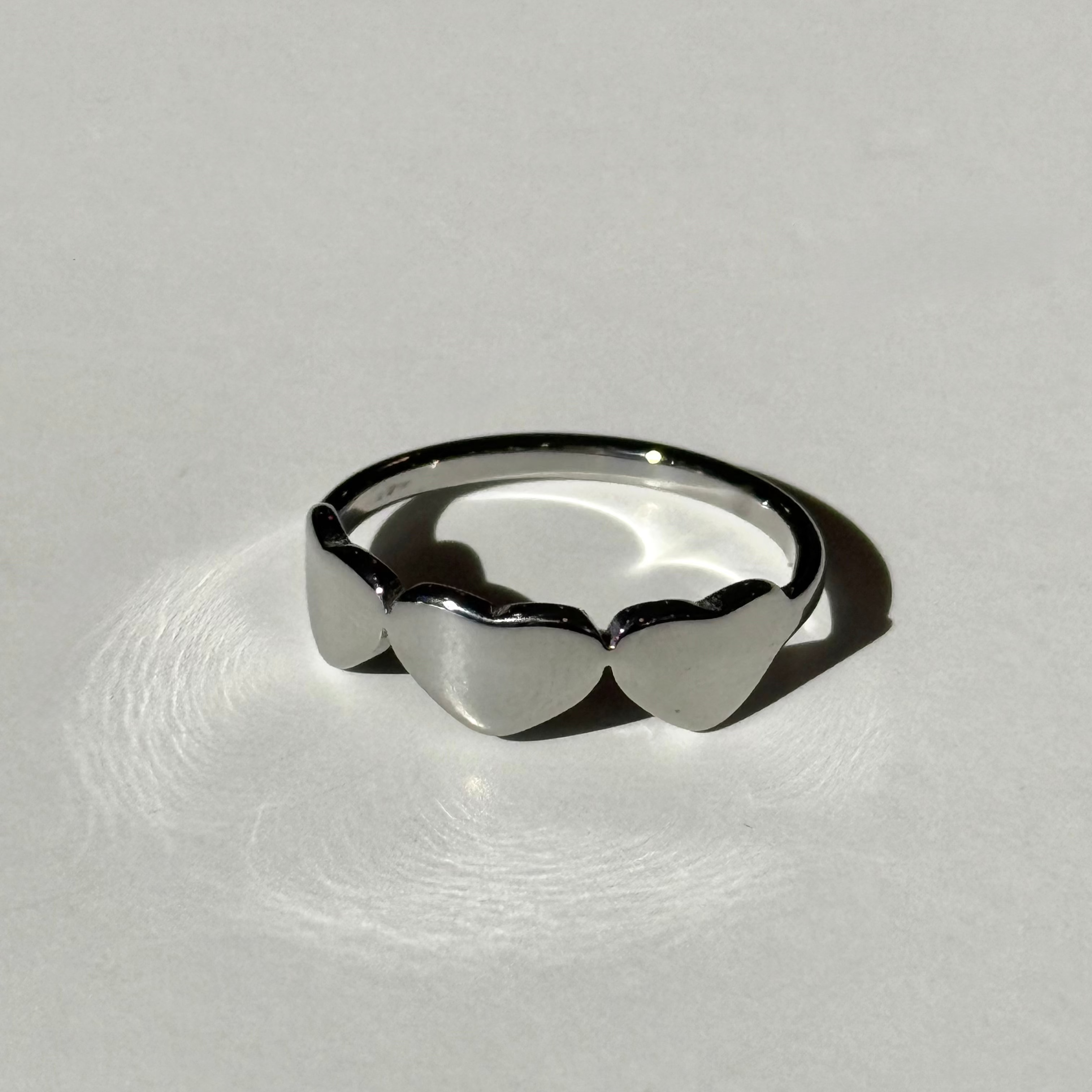 Silver Triple Heart Ring | Truly Blessed Jewels