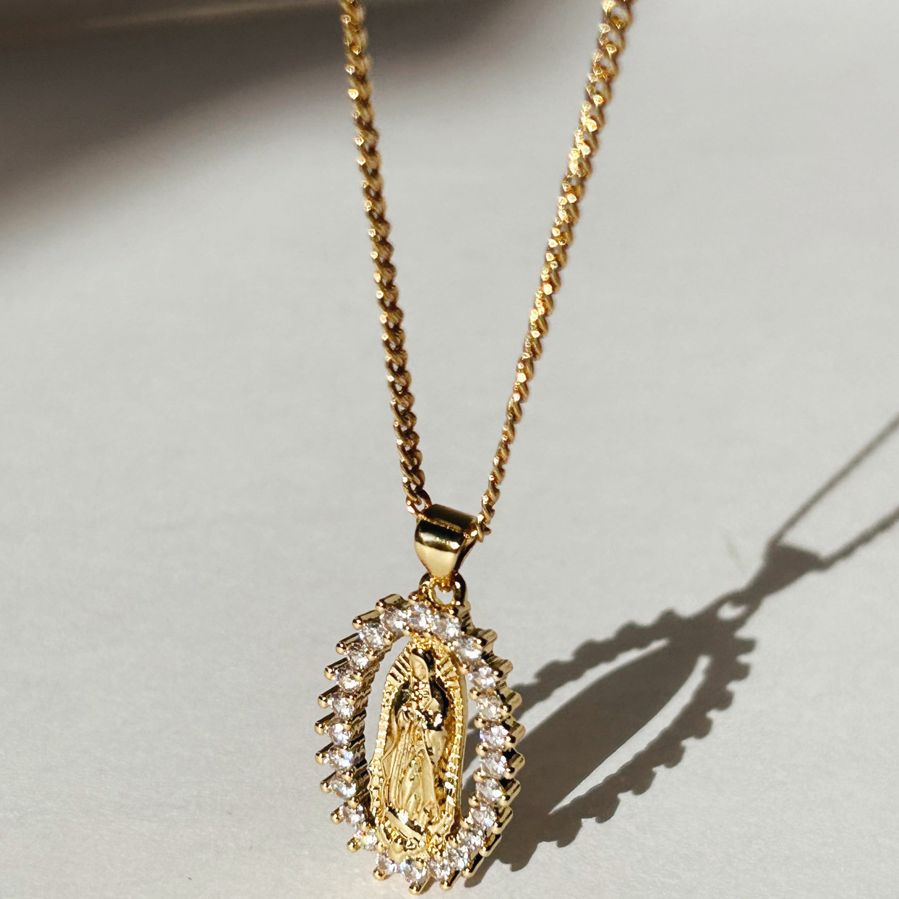 Empowered Mother Mary Necklace - Main Image