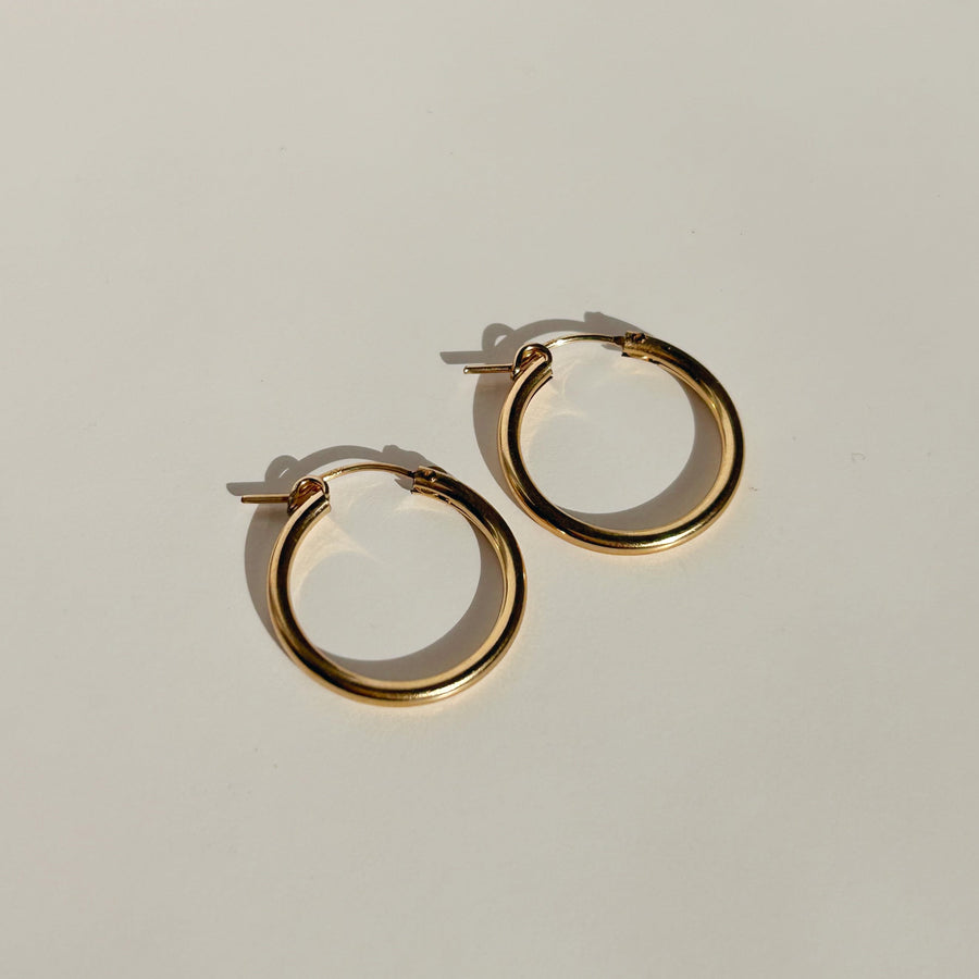  Truly Blessed Jewels - Everyday Gold Hoop Earrings