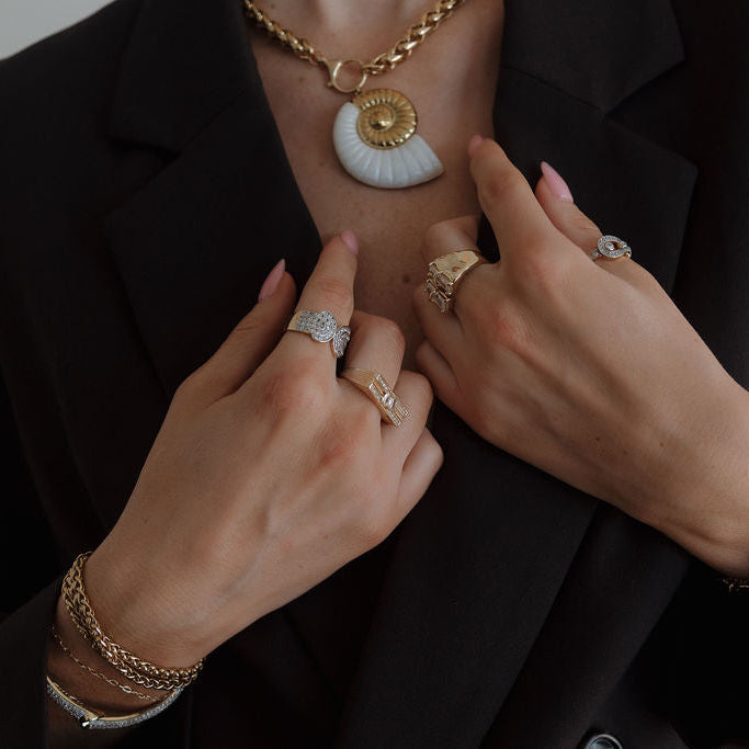 Marina Statement Shell Necklace – 24K Gold Overlay | Truly Blessed Jewels - Truly Blessed Jewels