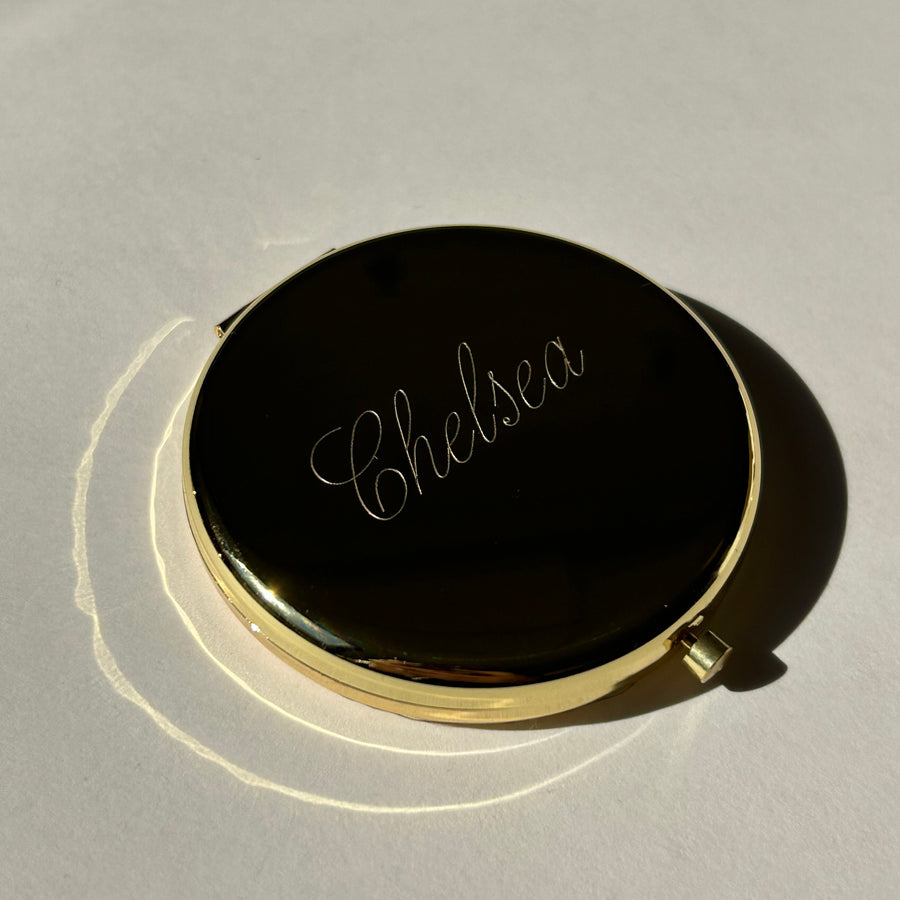 Engraved Compact Mirror