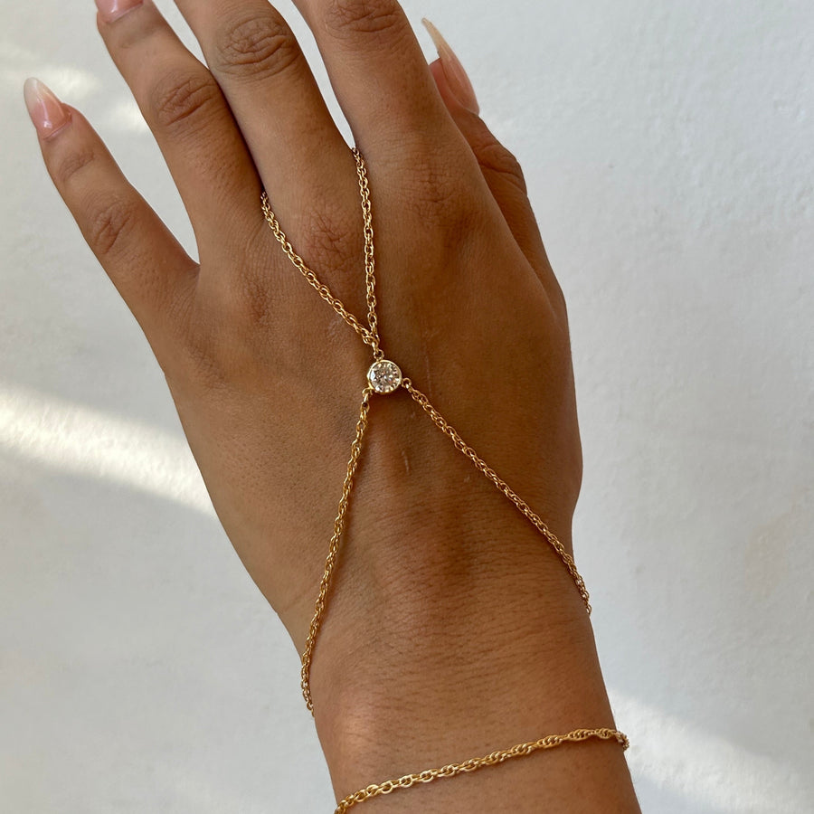 Francesca CZ Hand Chain