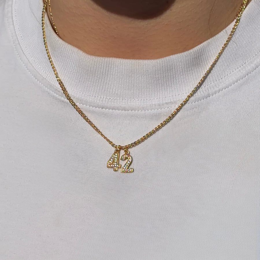 CZ Number Charm | Truly Blessed Jewels