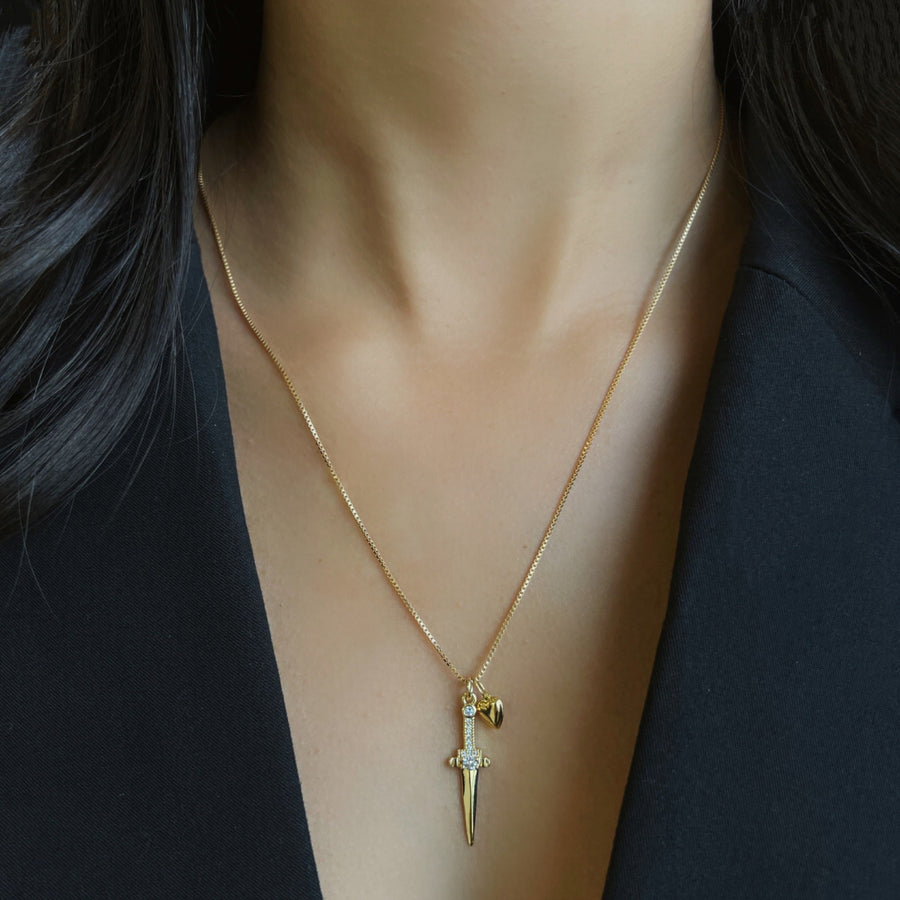 Truly Blessed Jewels - Alethea Dagger Necklace