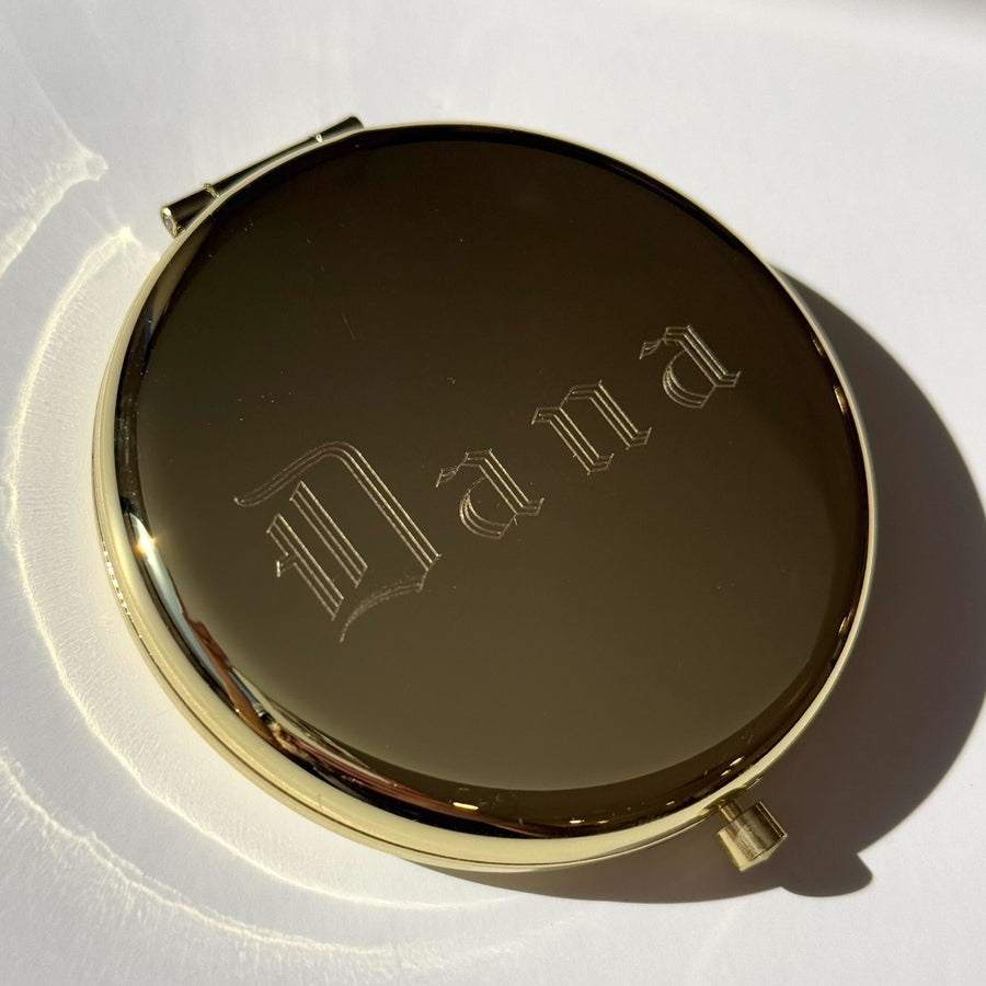 Engraved Compact Mirror