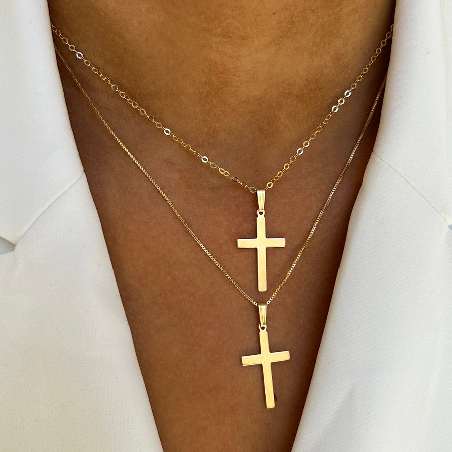 Engravable cross pendant discount