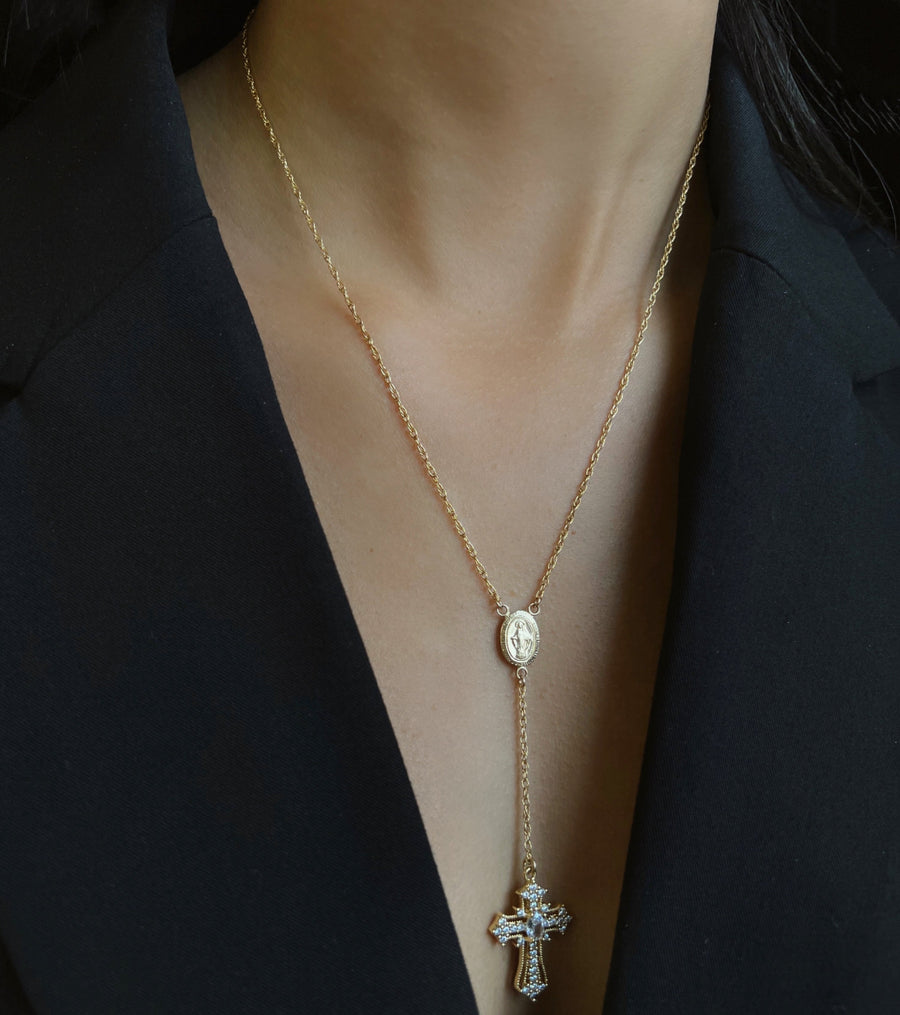  Truly Blessed Jewels - Ariadne Y Drop Necklace