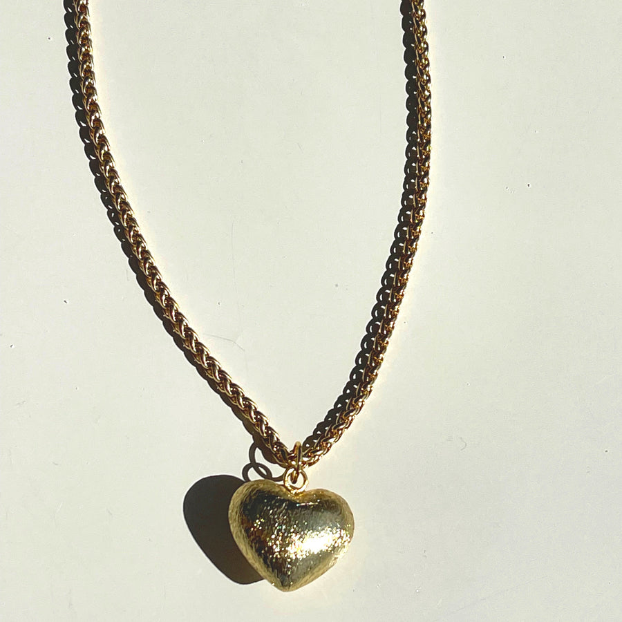 Vista Chunky Heart Necklace - Truly Blessed Jewels