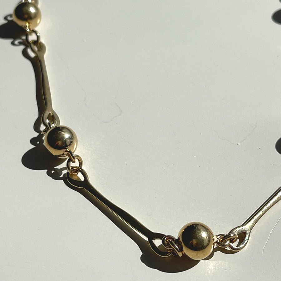 Ray Ball and Link Necklace - Truly Blessed Jewels