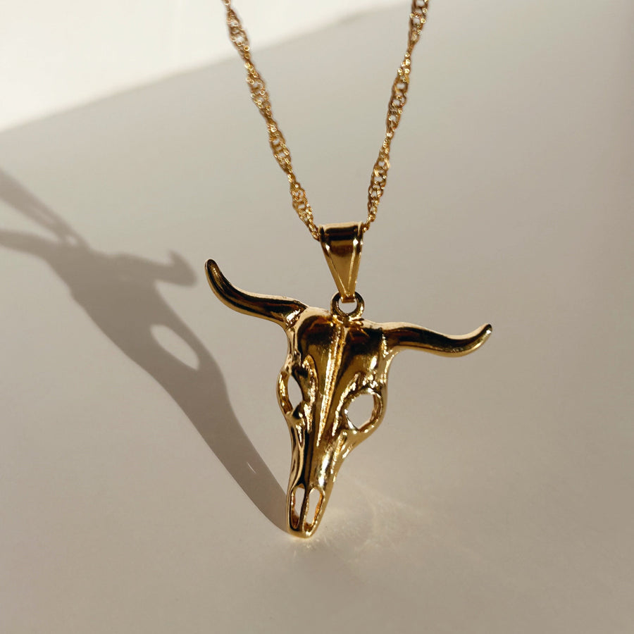 Truly Blessed Jewels - Ryder Bull Head Necklace