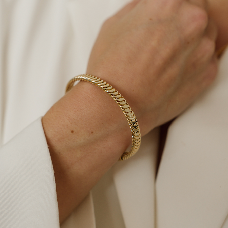 Timeless Textured Bangle