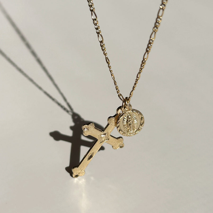  Truly Blessed Jewels - Almighty Medal Cross Necklace