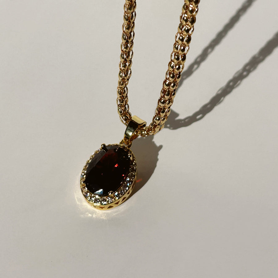 Heirloom Ruby Necklace