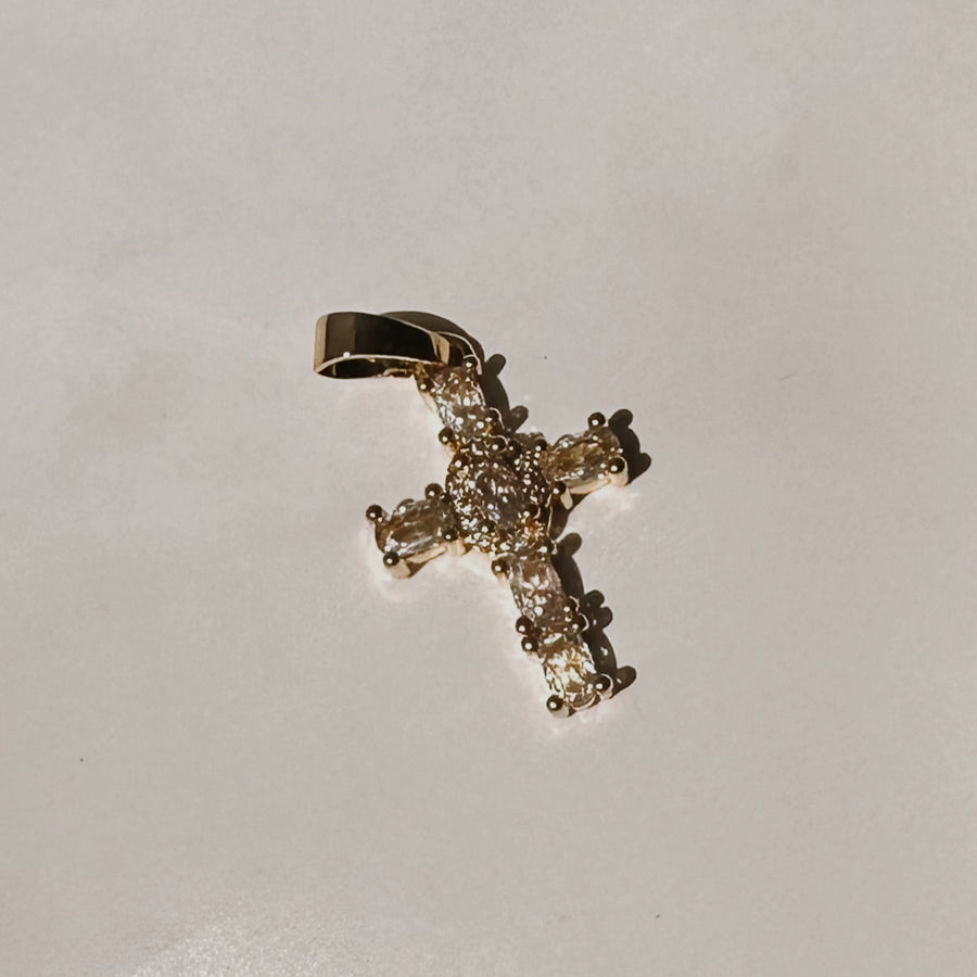  Truly Blessed Jewels - Hallelujah CZ Cross Charm