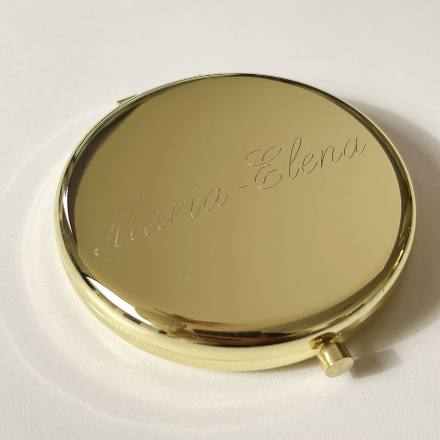 Engraved Compact Mirror