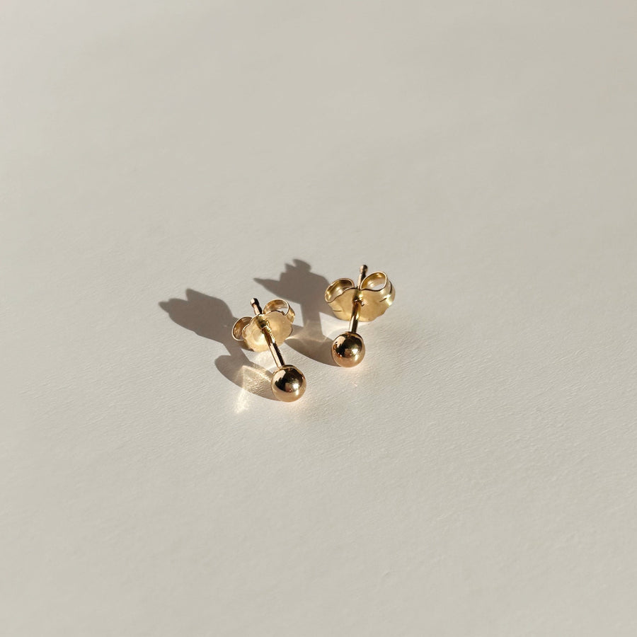  Truly Blessed Jewels - Gold Dot Stud Earrings