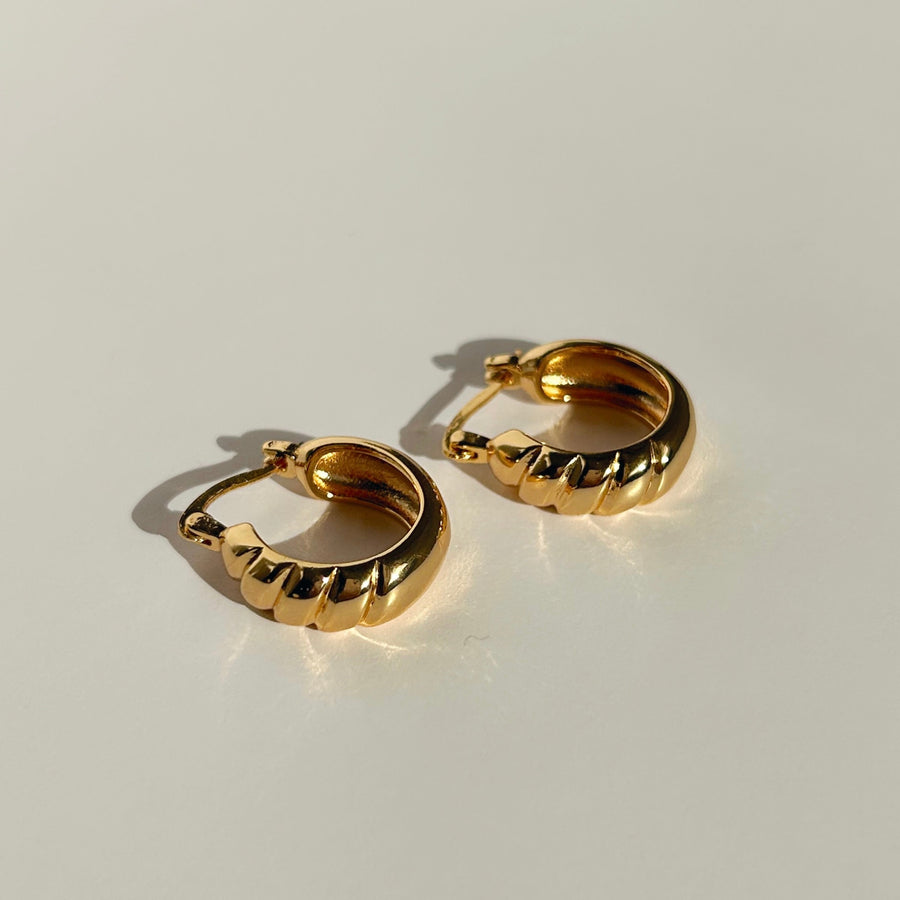  Truly Blessed Jewels - Laguna Croissant Dome Hoops
