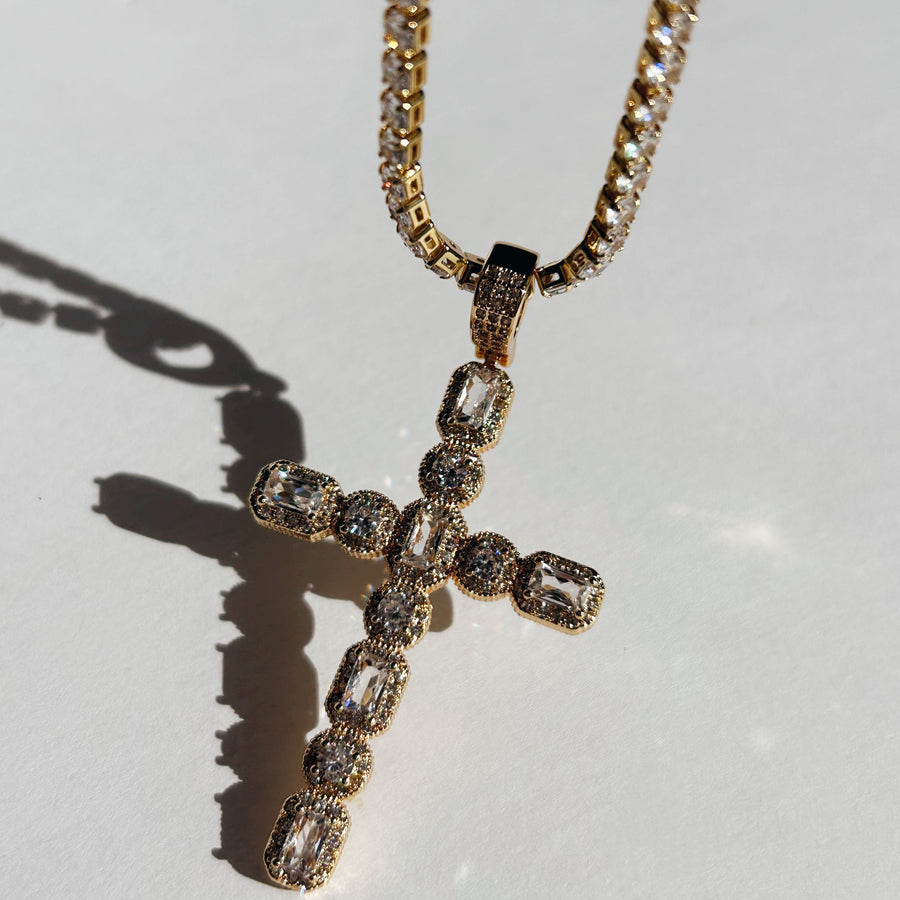  Truly Blessed Jewels - Hope CZ Cross Necklace