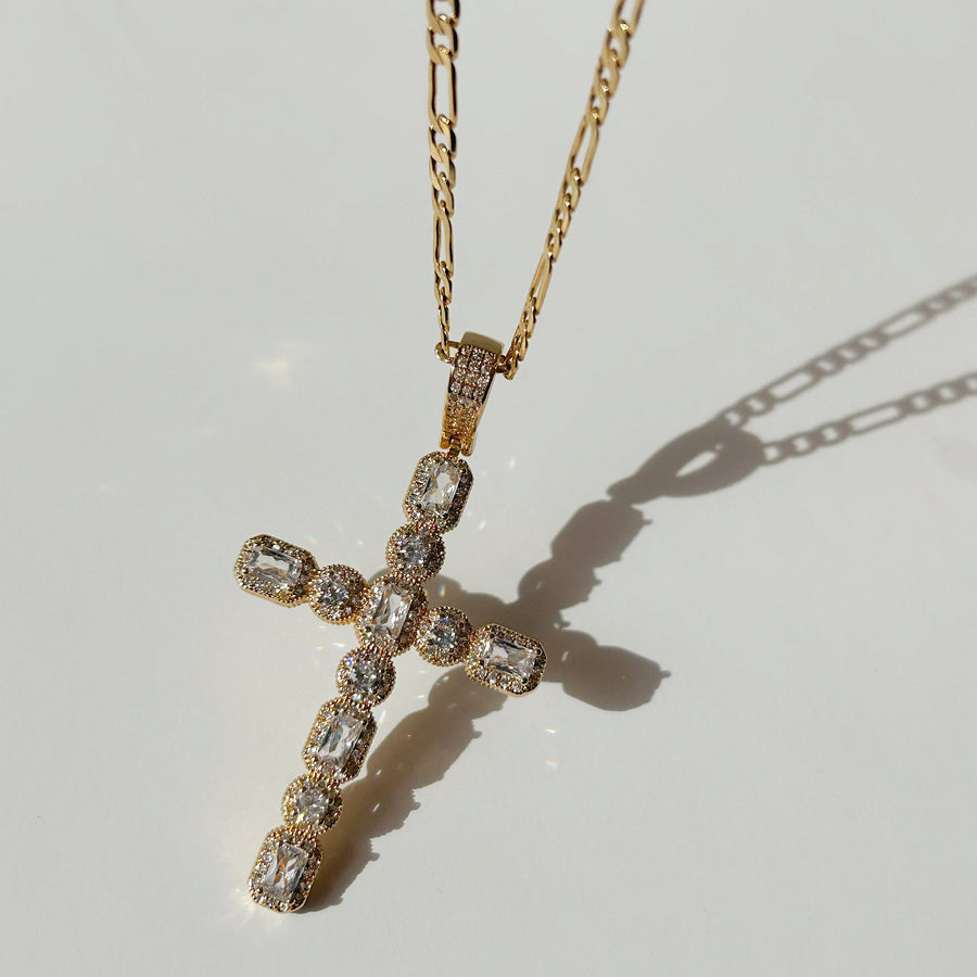  Truly Blessed Jewels - Hope CZ Cross Necklace