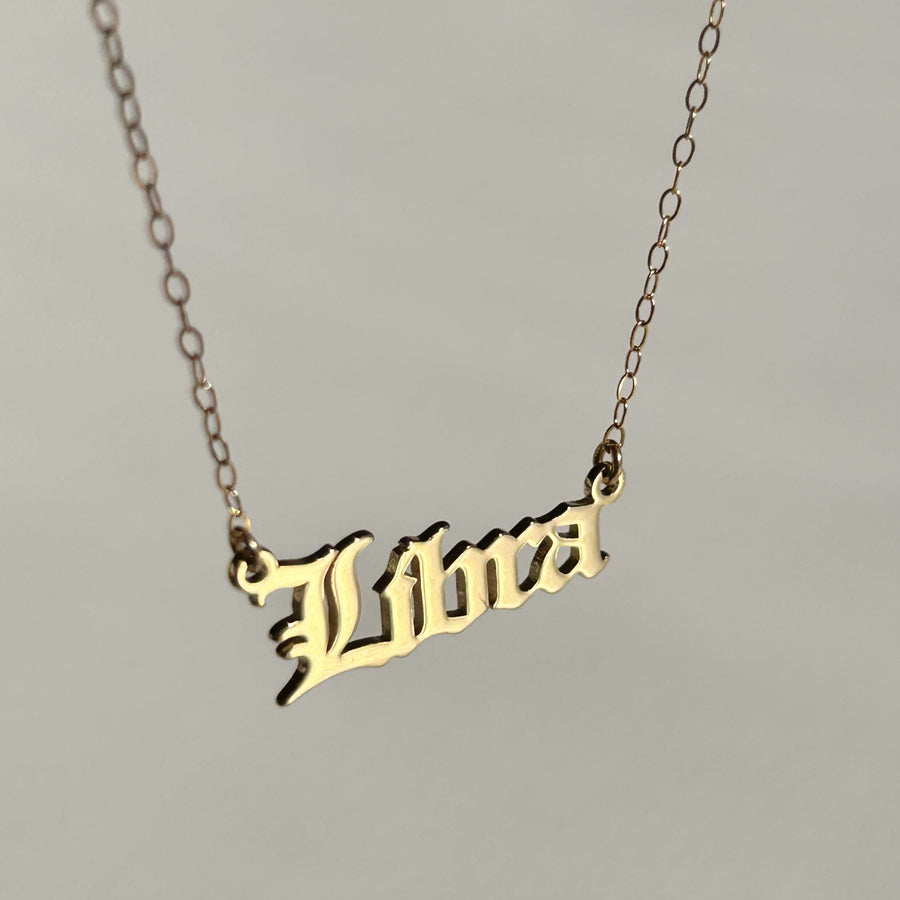  Truly Blessed Jewels - Zodiac Nameplate Necklace