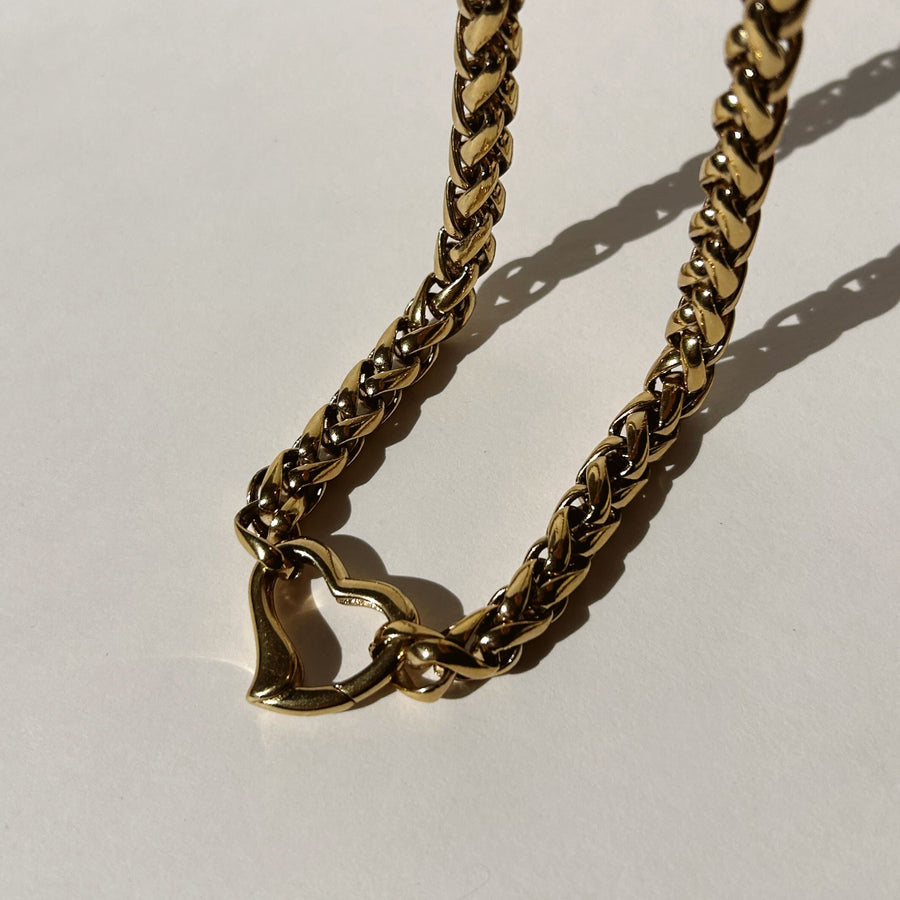 Generational Woven Heart Chain