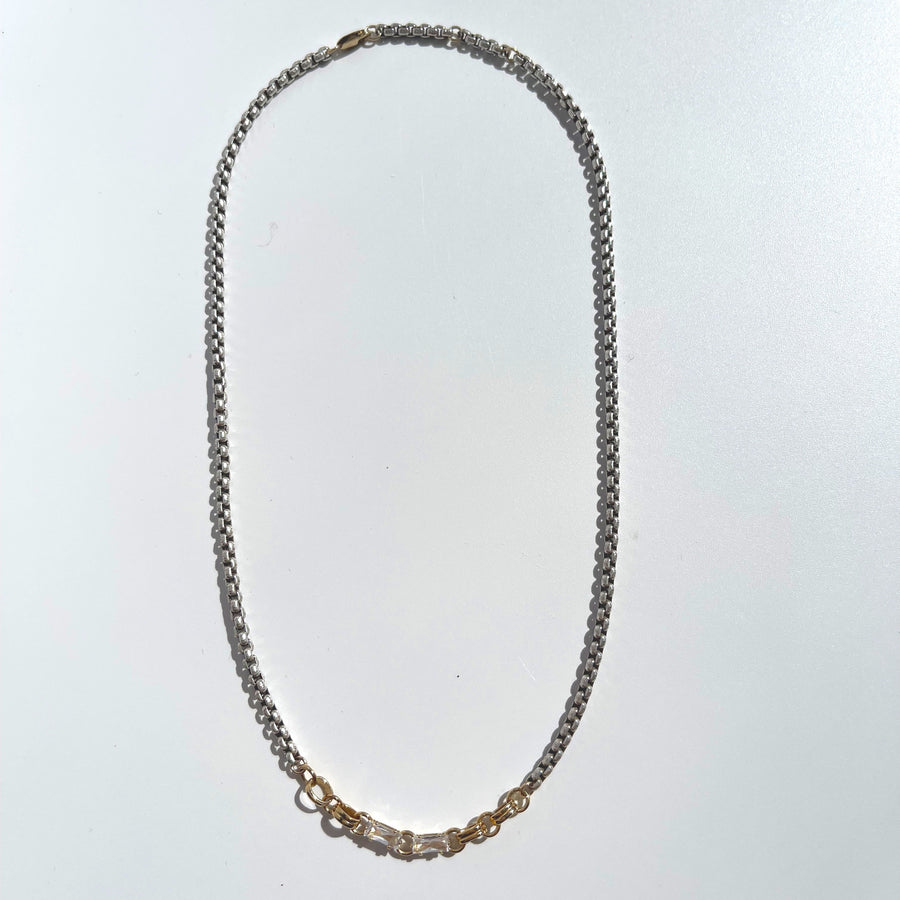 Atlantic Mixed Metal CZ Necklace - Truly Blessed Jewels