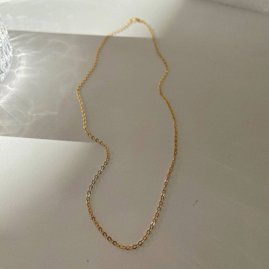 Simple Gold Chain Necklace