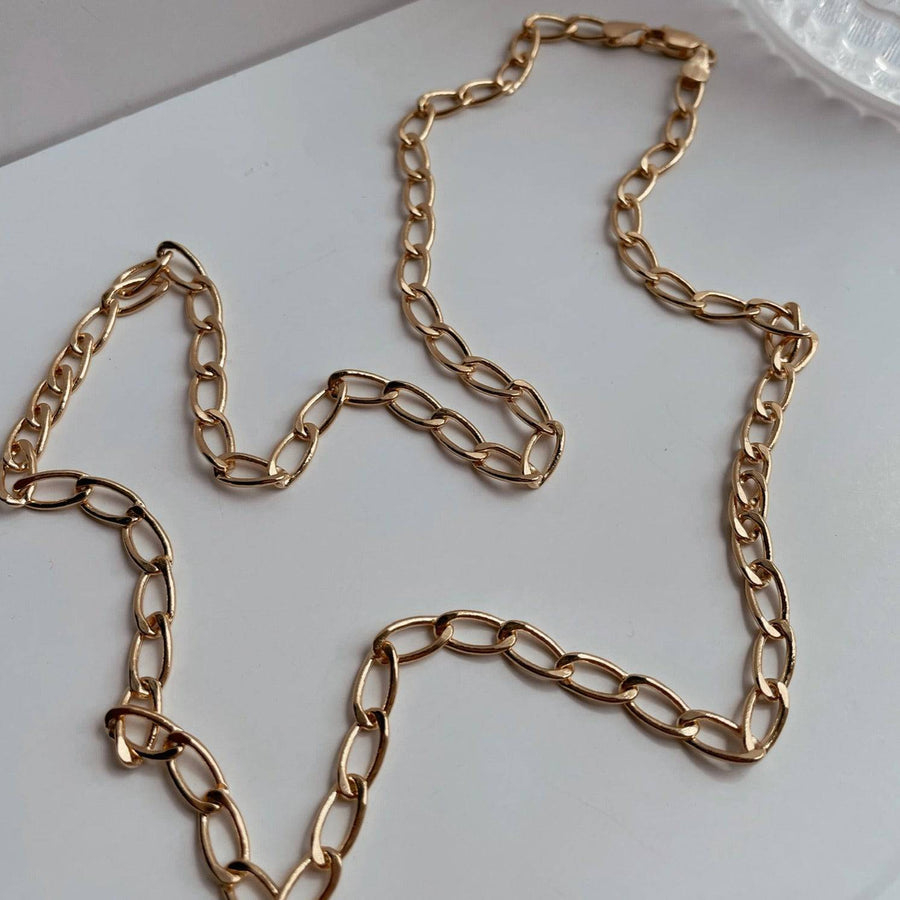 Brooklyn Curb Chain Necklace