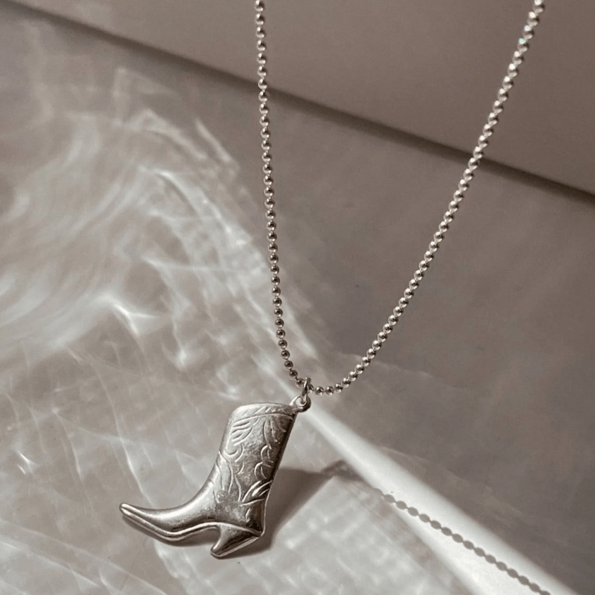 Cowboy 2025 boot necklace