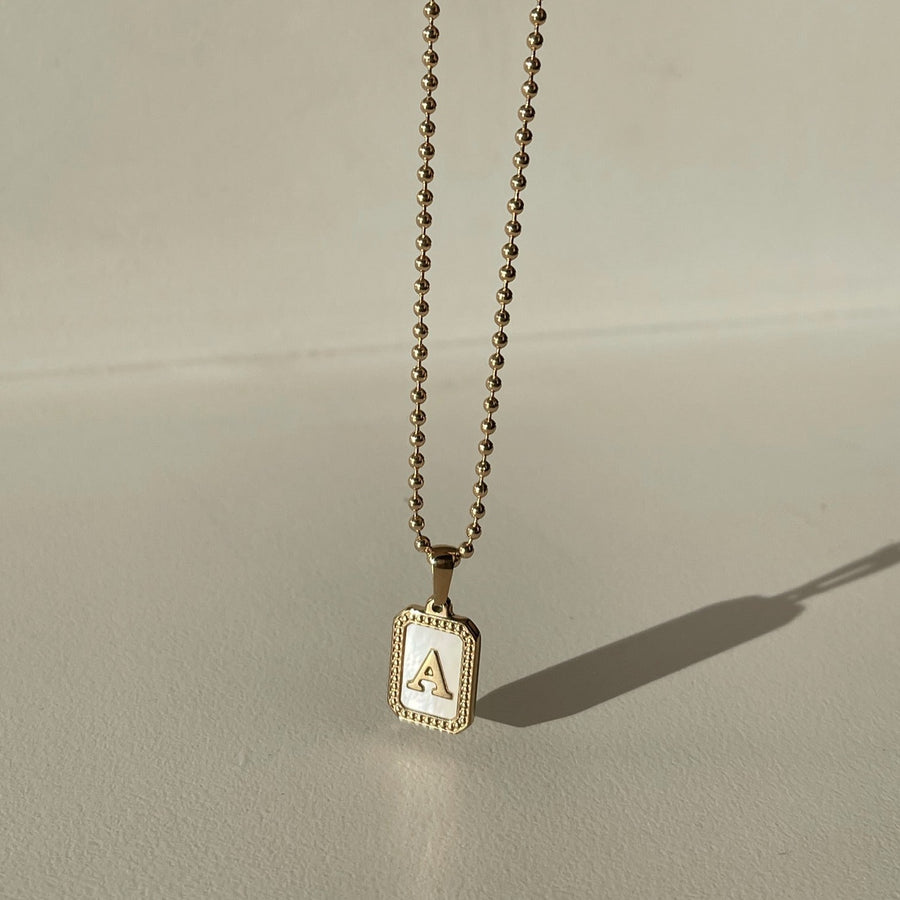  Truly Blessed Jewels - With Love Initial Necklace