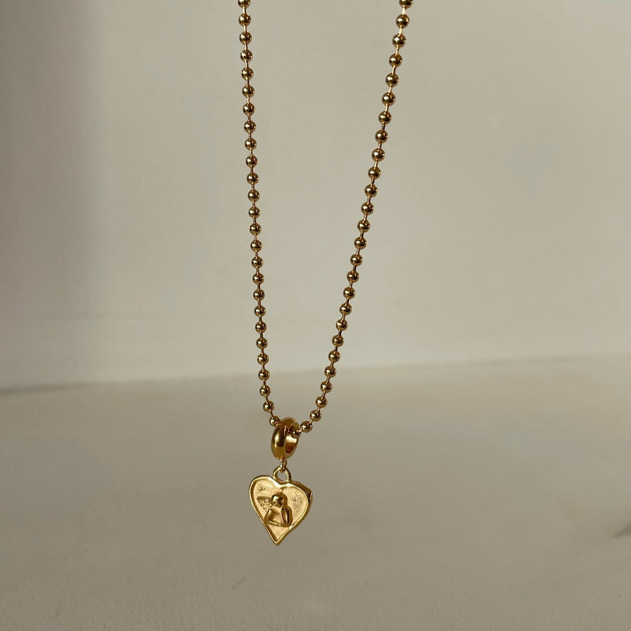 Chanel Pre-owned 1995 clover-pendant Chain Necklace - Brown